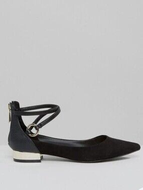 ALDO Biacci ankle strap Ballet Flats Size 8
